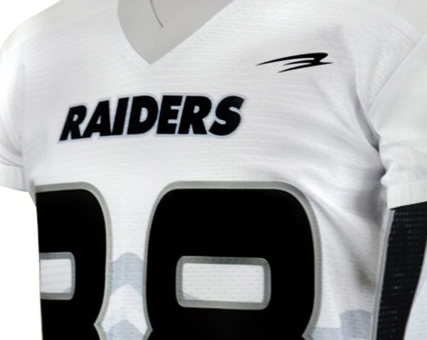 raiders flag football jerseys