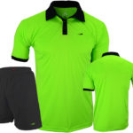 Uniforme Tennis Arkley logo verde neon