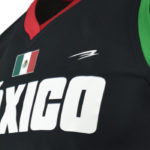 Uniforme basket mexico negro zoom