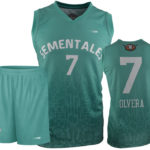 Uniforme basket sementales verde
