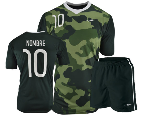 Green Camouflage Soccer Uniform – Anka Sport